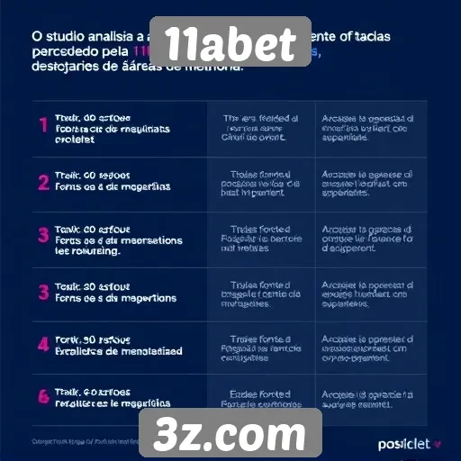 Estudo sobre suporte ao cliente no 11abet