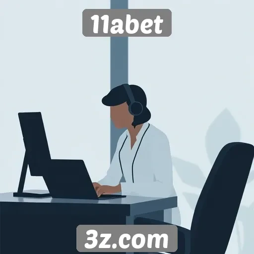 Suporte ao cliente eficiente no site 11abet